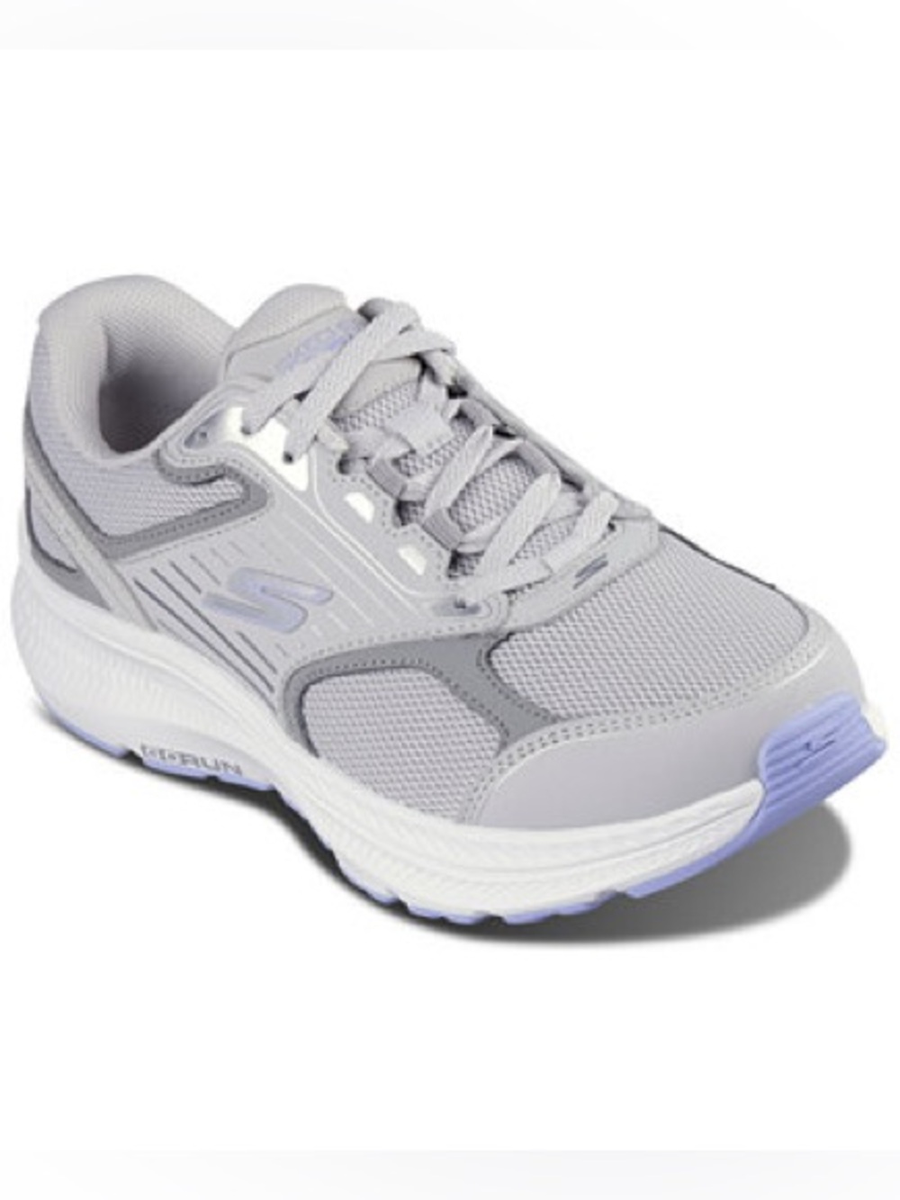 Women's Skechers GO Run Consistent 2.0 Advantage Running Shoes - Light Gray